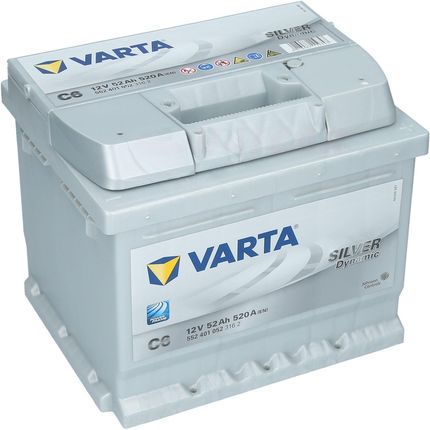 Varta Silver Dynamic C6 52Ah 520A P+