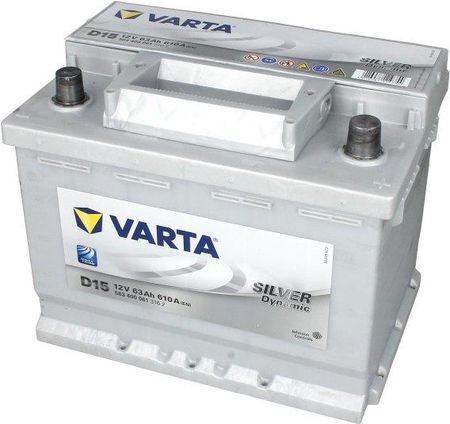 BATTERIE VARTA D15 silver dynamic 63AH 12V 610A - Équipement auto