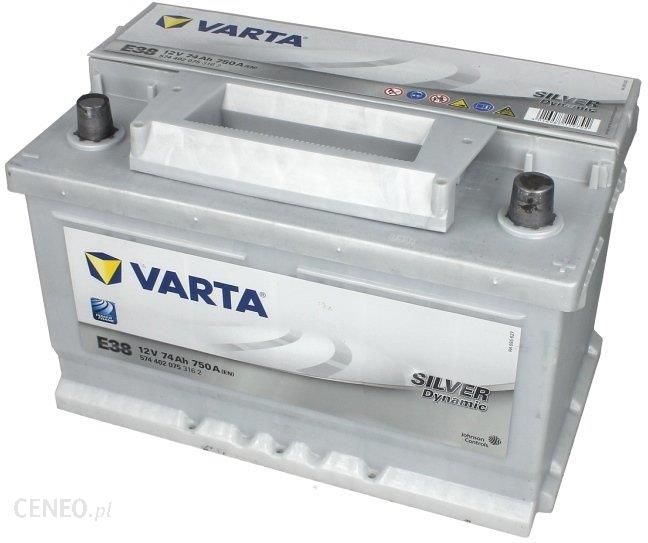 Varta Silver Dynamic E38 74Ah 750A PPlus