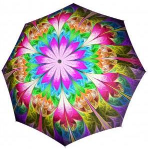 Fiber Magic Caleido,satin - w pełni automatyczny parasol damski