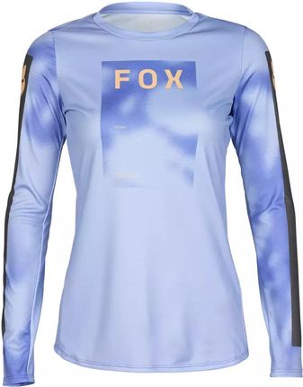 Fox Letnia Koszulka Kolarska Z Długim Rękawem W Ranger Jasnoniebieski