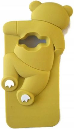 Telforceone Etui Case Samsung J500 Miś Fancy Żółty 3D Plecki
