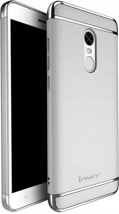 Ipaky Etui 3In1 Xiaomi Redmi Note 4 4X Snapdragon Srebrny Silver