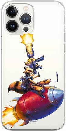 Marvel Etui Do Apple Iphone 5/5S/Se Rocket 007 Nadruk Częściowy Przeźroczys