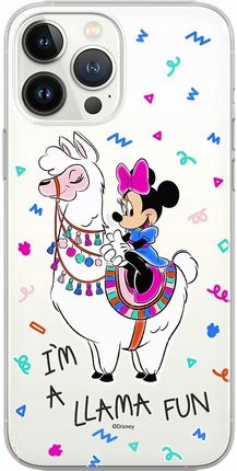 Disney Etui Do Apple Iphone X/ Xs Minnie 049 Nadruk Częściowy Przeźroczysty