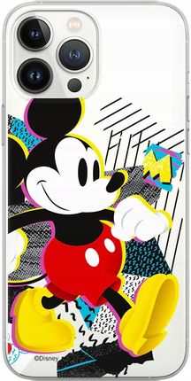 Disney Etui Do Apple Iphone X/ Xs Mickey 032 Nadruk Częściowy Przeźroczysty