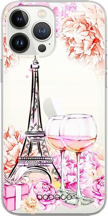 Babaco Etui Do Apple Iphone X/ Xs Paryż 001 Nadruk Częściowy Przeźroczysty