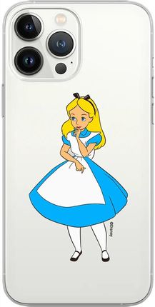 Ert Group Etui Do Apple Iphone X/ Xs Alicja 010 Disney Nadruk Częściowy Przeźroczysty