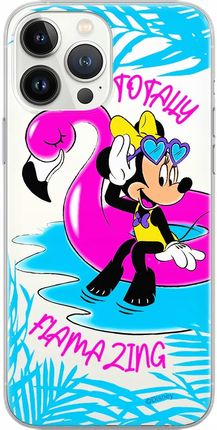 Disney Etui Do Apple Iphone X/ Xs Minnie 025 Nadruk Częściowy Przeźroczysty