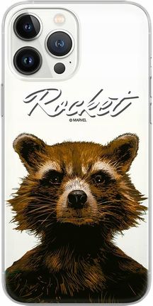 Marvel Etui Do Apple Iphone 5/5S/Se Rocket 006 Nadruk Częściowy Przeźroczys