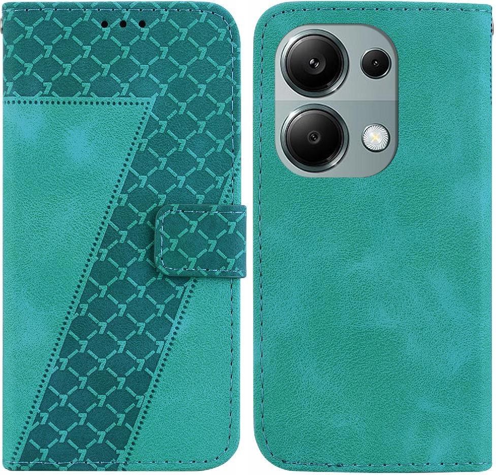 Custodia A Portafoglio Per Xiaomi Poco M6 Pro 4G: Pelle Morbida E Tanti Scomparti - Verde Elegante - 5