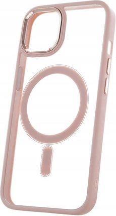Tfo Nakładka Satin Clear Mag Do Iphone 15 Plus 6,7" Różowa