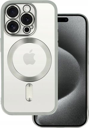 Toptel Metallic Magsafe Case Do Iphone 12 Pro Max Srebrny