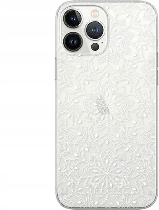Babaco Etui Do Apple Iphone X/ Xs Mandale 009 Nadruk Częściowy Biały