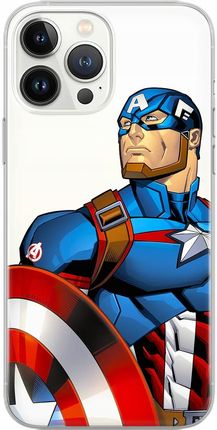 Marvel Etui Do Apple Iphone Xr Kapitan Ameryka 011 Nadruk Częściowy Przeźro