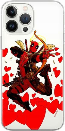Marvel Etui Do Apple Iphone Xr Deadpool 011 Nadruk Częściowy Przeźroczysty