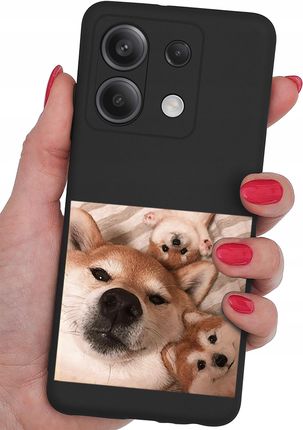 Krainagsm Etui Do Xiaomi Redmi Note 13 Pro 5G Case Soft Matt Plecki Szkło 9H