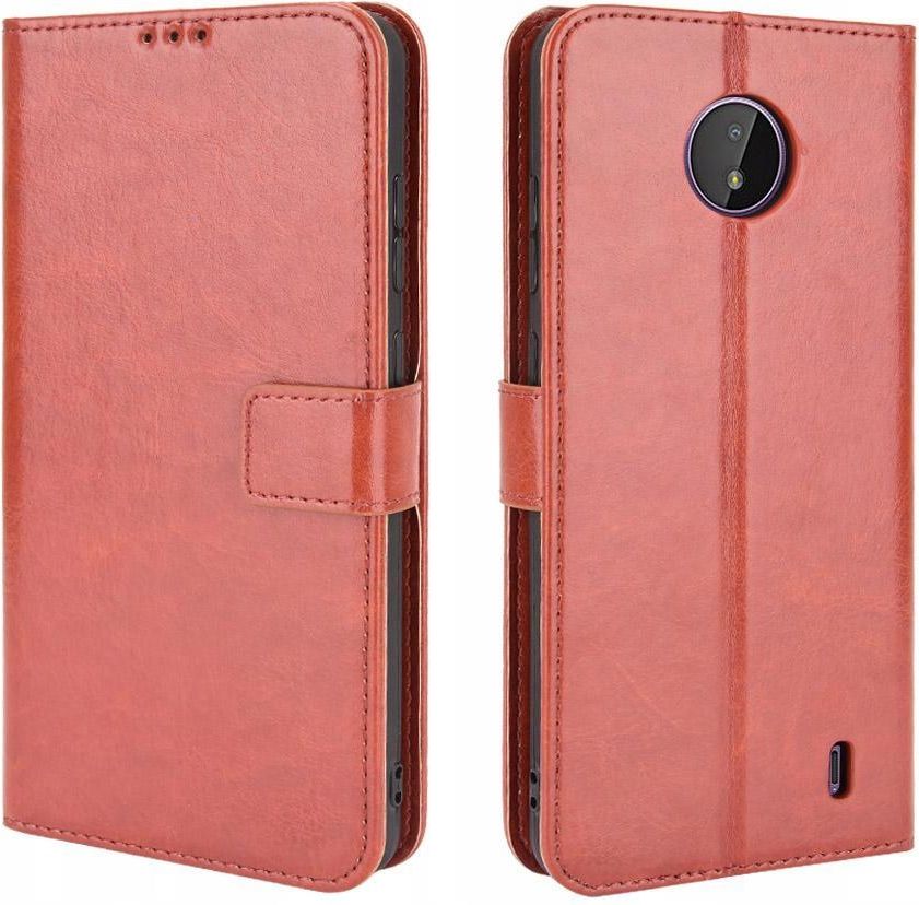 JayModCase Cover Per Nokia C10 / C20 Portafoglio Pelle PU Design Flip Folio Magnetico Con Slot Per Carte, Funzione Cavalletto E Protezione Anticurto Custodia Per Nokia C20 - Verde Chiaro - Foto 10