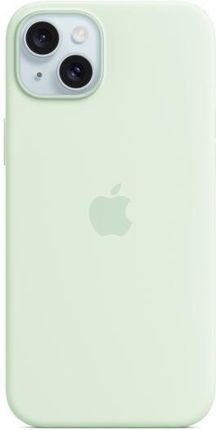 Apple Etui Silikonowe Z Magsafe Do Iphonea 15 Plus Pastelowa Mięta