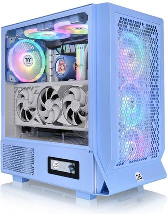Thermaltake Ceres 330 Tg Argb, Tower Case Light Blue, Tempered Glass (CA1Y200MFWN00)