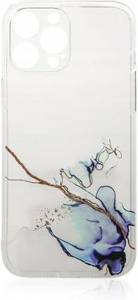 Hurtel Marble Case Etui Do Samsung Galaxy A12 5G Żelowy Pokrowiec Marmur Niebieski