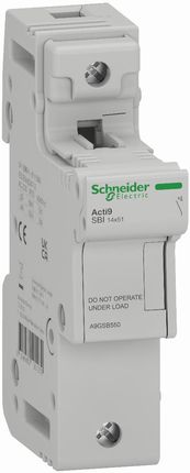 Schneider Podstawa Bezpiecznikowa Acti9 Sbi 1N 50A Rozmiar Wkładki 14X51Mm Sbi-50-N A9Gsb550