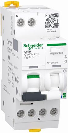 Schneider Detektor Iskrzenia Acti9 Active Icv40N-Vigiarc-C16-30-Si-1N C16 30 Ma Typ Si Z Mcb Rccb I Komunikacją Bezprzewodową A9Tdfc616