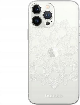 Babaco Etui Do Apple Iphone X/ Xs Mandale 006 Nadruk Częściowy Biały