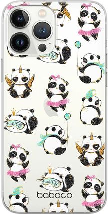 Babaco Etui Do Apple Iphone 6 Plus Panda 008 Nadruk Częściowy Przeźroczysty