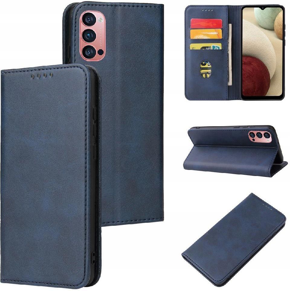 Cover MAIJIN Per Oppo Reno 4 5G – Custodia Antiurto 2 In 1 Con Doppio Strato E Cavalletto, Rosso - 2