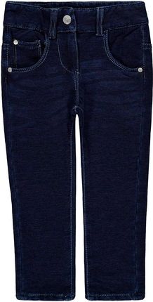 Granatowe jeansy dziewczęce marki Kanz
