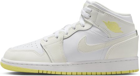 Buty dla dużych dzieci Air Jordan 1 Mid - Biel