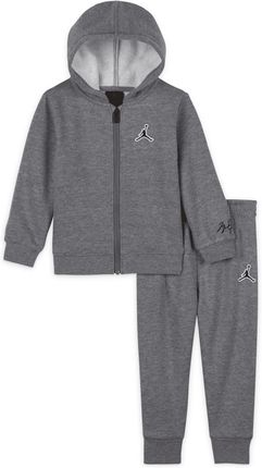 Zestaw bluza z kapturem i spodnie dla niemowląt (12–24 M) Jordan - Szary