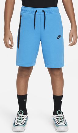 Spodenki dla dużych dzieci (chłopców) Nike Tech Fleece - Niebieski