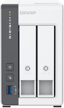 Serwer plików QNAP TS-216G 2-Bay, ARM Cortex-A55 2,0 GHz, 4 GB DDR4 RAM, 1x USB 3.2 Gen 1, 2x USB 2.0, 1x 2,5GbE LAN
