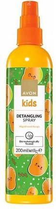 Avon Kids, Radosne Mango, Spray Ułatwiajcy Rozczesywanie Włosów, 200 Ml