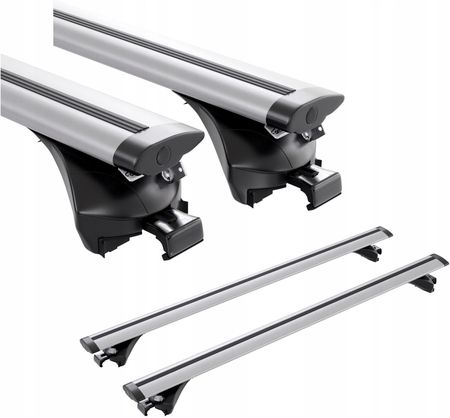 Amos Bagażnik Dachowy Audi A4 B9; Allroad Kombi Rok 2016- Srebrny A9021