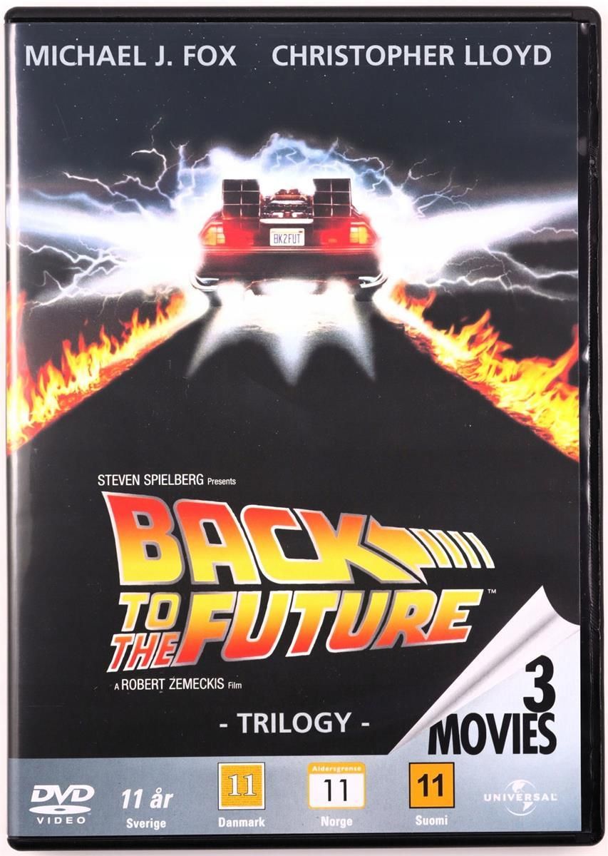 Film DVD Back To The Future 1-3 (Powrót do przyszłości 1-3) (9DVD ...