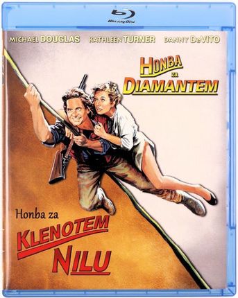 Miłość, szmaragd i krokodyl / Klejnot Nilu (2xBlu-Ray)