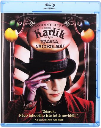 Charlie i fabryka czekolady ( Charlie and the Chocolate Factory) (Blu-Ray)