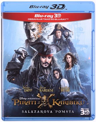 Pirates of the Caribbean: Dead Men Tell No Tales (Piraci z Karaibów: Zemsta Salazara) (Disney) (Blu-Ray 3D)+(Blu-Ray)