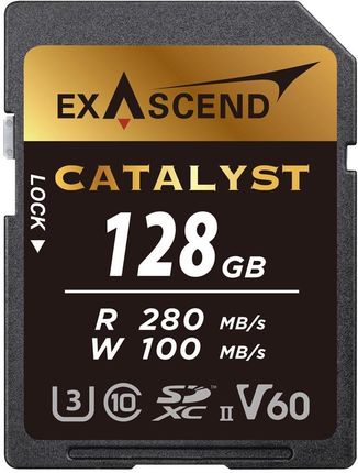 Karta pamięci ExAscend Catalyst SD UHS-II V60 - 128GB