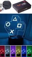 Zdjęcie Lampka Nocna Neon Akryl Dekoracja 3D Led Rgb Przyciski Playstation + Pilot - Tarnów