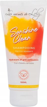 Les Secrets De Loly Sunshine Clean Szampon Przeciwłupieżowy Do Wrażliwej Skóry Głowy 100ml