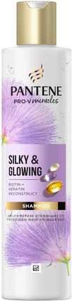Pantene Silky&Glowing Szampon Do Włosów 250ml