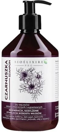 Bioelixire Szampon Do Włosów Zniszczonych Z Czarnuszką 500ml
