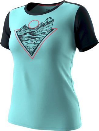 Damska Koszulka Oddychająca Dynafit Transalper Light W S/S Tee - Marine Blue/3010 Fjord