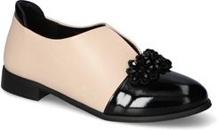 Zdjęcie Półbuty Tuomo 1847 Czarny+ Beż lico - Białystok