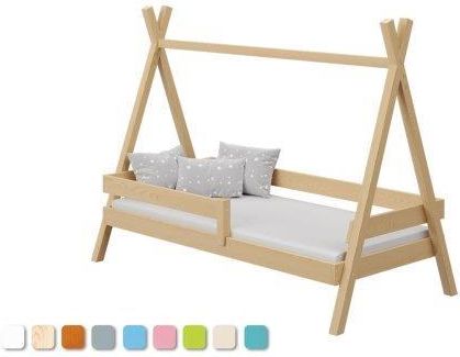 Łóżko Drewniane 160X80Cm Tipi Premium