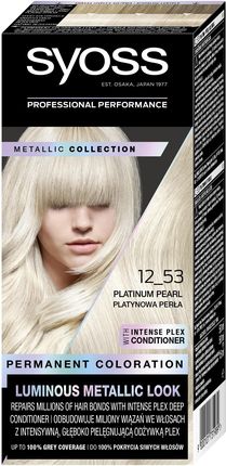 Schwarzkopf Syoss Farba Do Włosów 12-53 Platinum Pearl